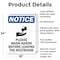 Signmission Safety Culture Sign, 18 in Width, Aluminum, Rectangle OS-2PACK-NS-A-1824-V-17646 - alternate 4